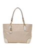 Madison Tote, &pound;75, Handbags, Beige, Canvas, Front view